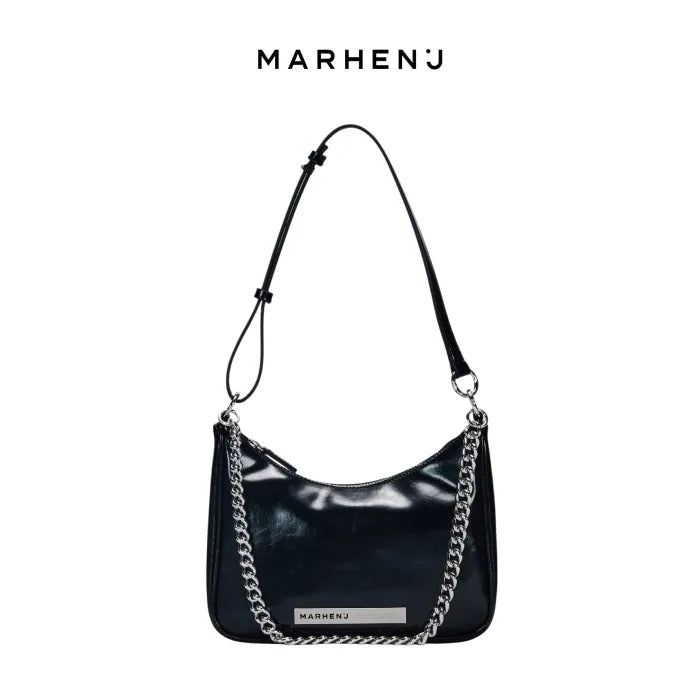 SAGE Chain Leather Shoulder Bag