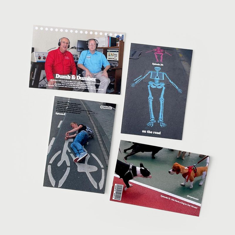 oab sitcom pack / scrap sticker set
