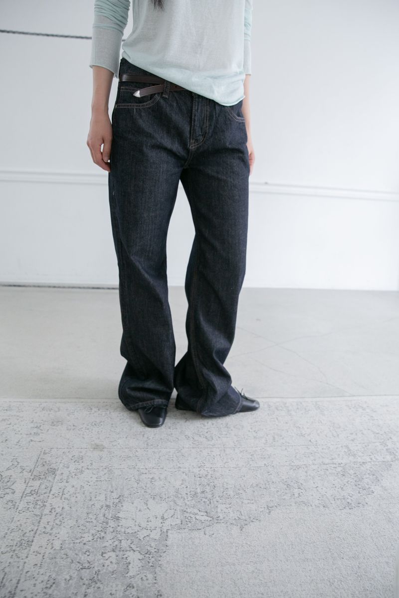 nonfade low semi bootcut pants(S-L)
