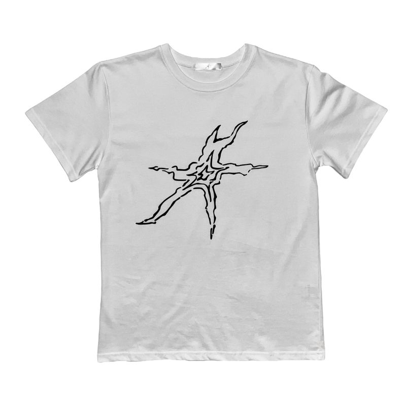SMOKEASTAR(スモークアスター)の「SMOKEASTAR LOGO T-SHIRTS(WHITE)(Tops)」
