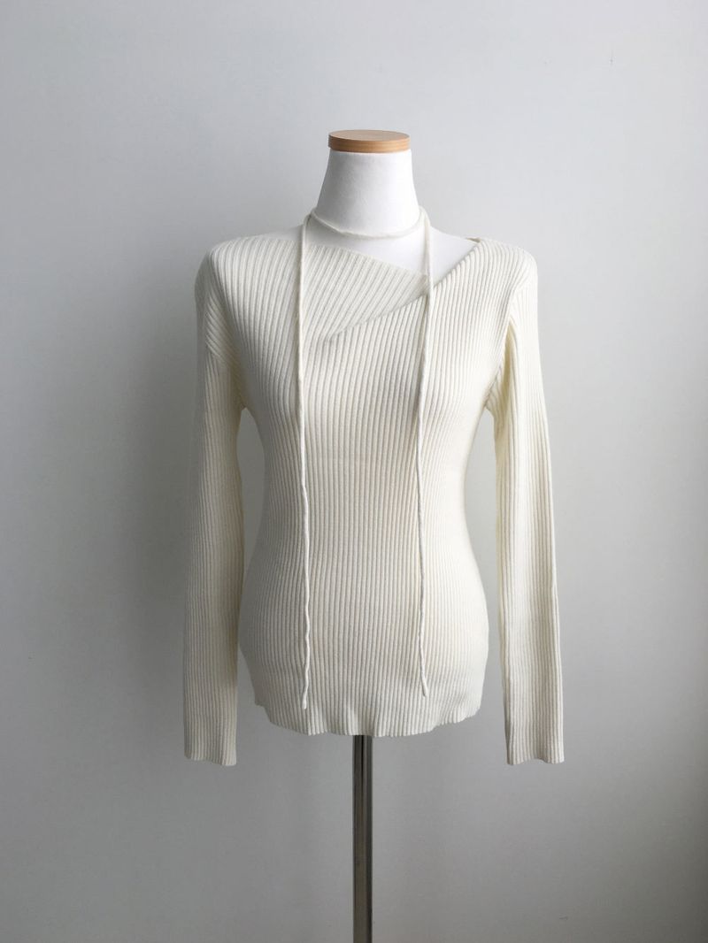 Amour drape knit