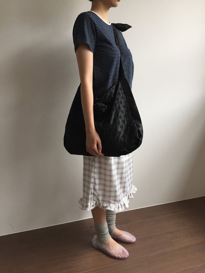 Corsage Dot Shoulder Bag (2color)
