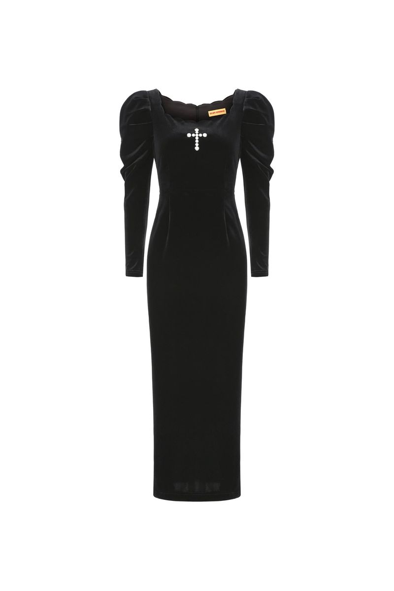 0 5 vampire velvet dress