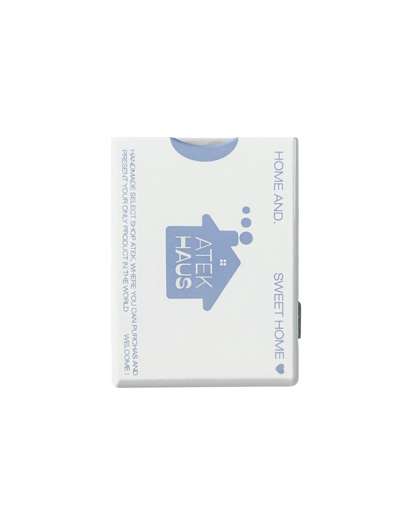 ATEK（アテック）の「ハウスマグセーフボタンカードポケット(ブルー)（スマホグッズ/小物）」