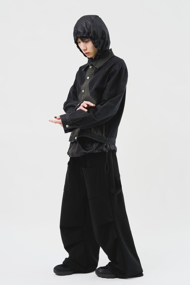 Moss Color Denim Jacket (2color)