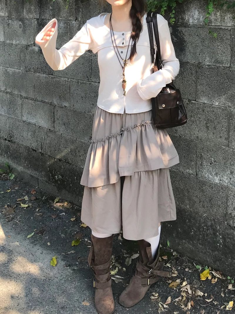 more frill skirt 