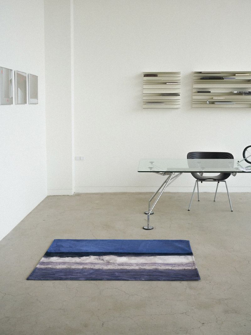 blue pado rug - M