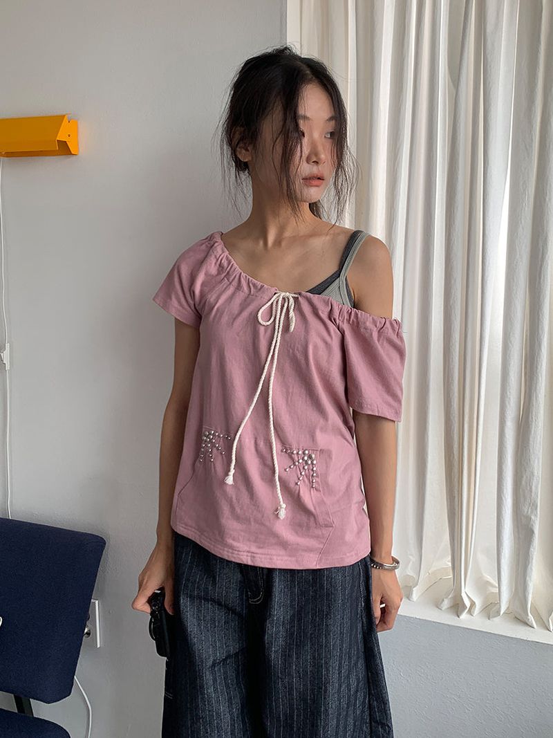 JAZZ THE ORDER(ジャズ ザ オーダー)の「SCOOP POCKET TEE (2C)(Tops)」