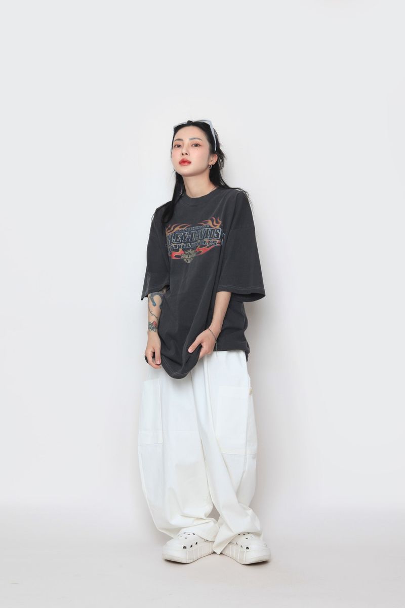 open pocket cargo pants