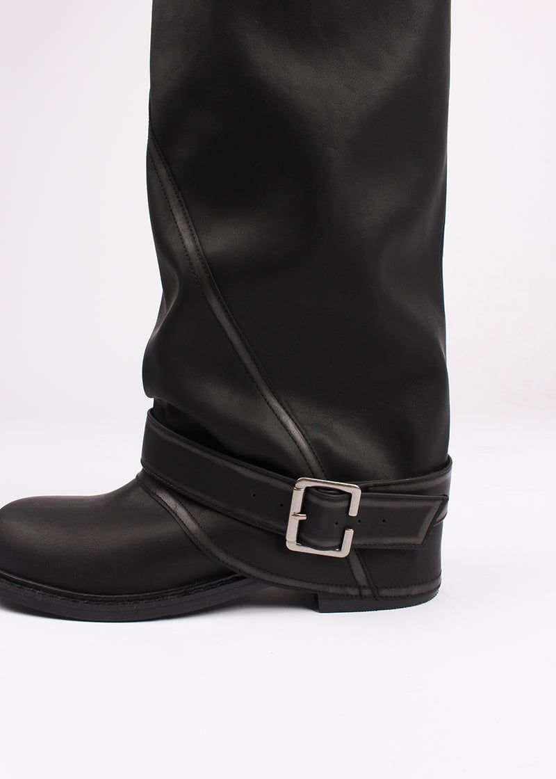 FOLDING BUCKLE BOOTS