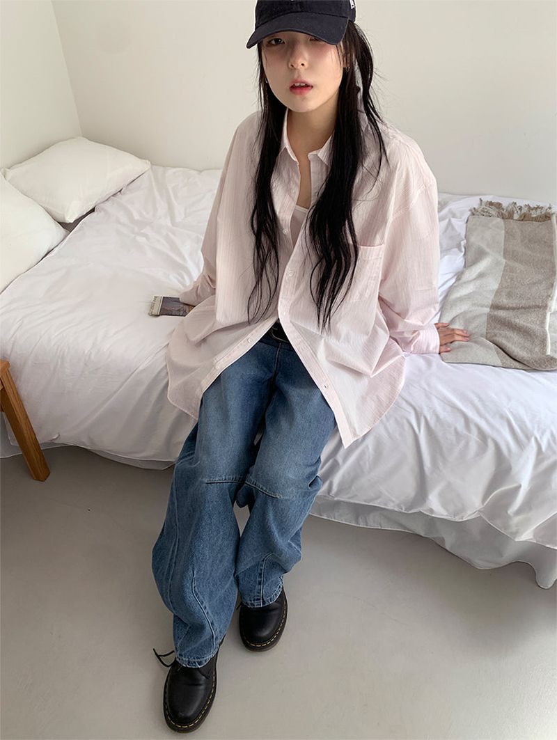 TUCK BALLOON JEANS (2C)