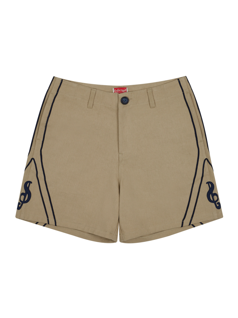 safarispot（サファリスポット）の「1/2 S CLEF COTTON HALF PANTS (BEIGE)（Pants）」