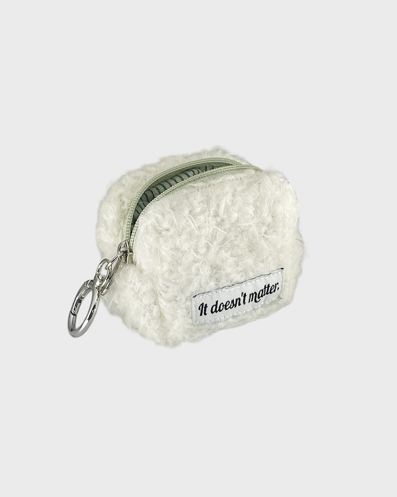 Booboo Pouch (Ivory, Mini Key ring)