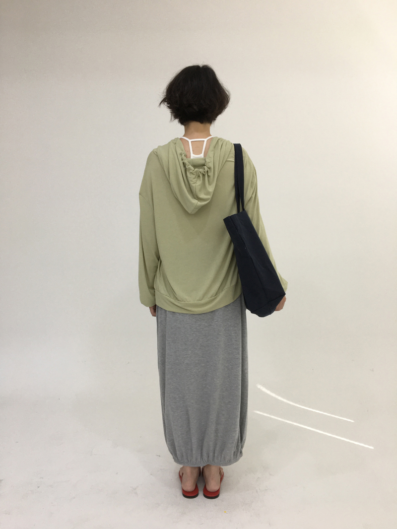 ムダ フロー ジップアップフーディー (2color)