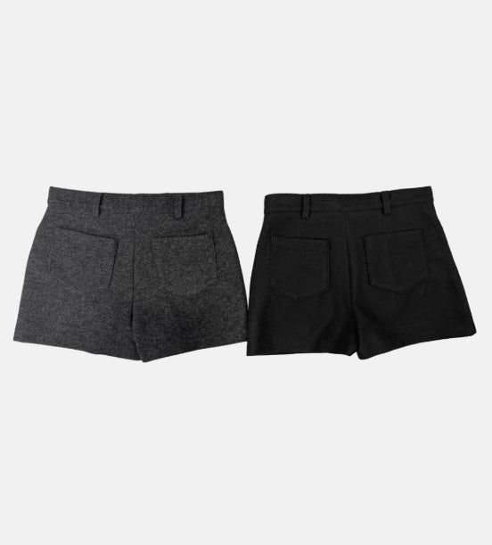 Fair Studded Wool Shorts