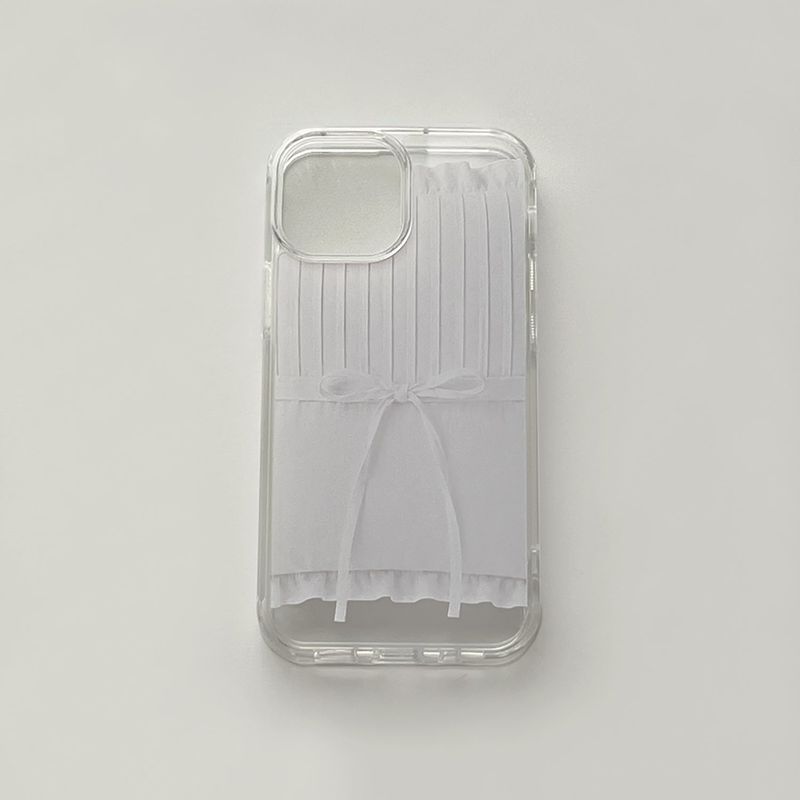 ribbon cushion gel hard case