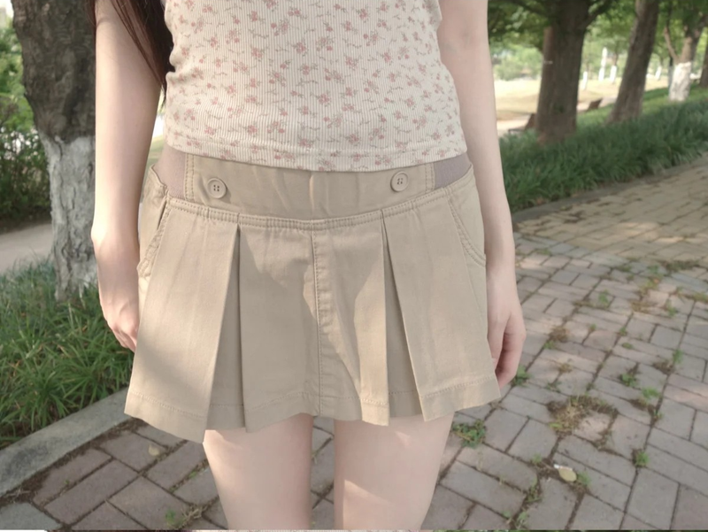 pretzel skort