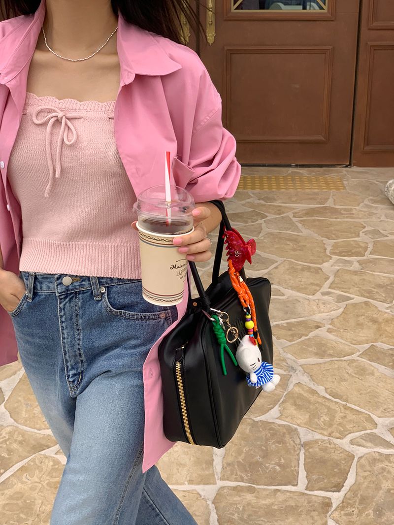 [MADE] VERMON RIBBON KNIT SLEEVELESS
