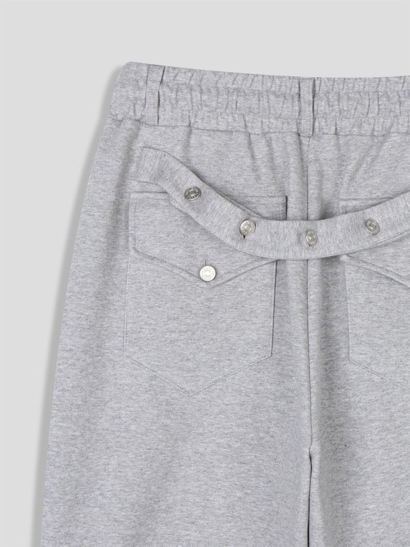 Cinch back strap sweatpants