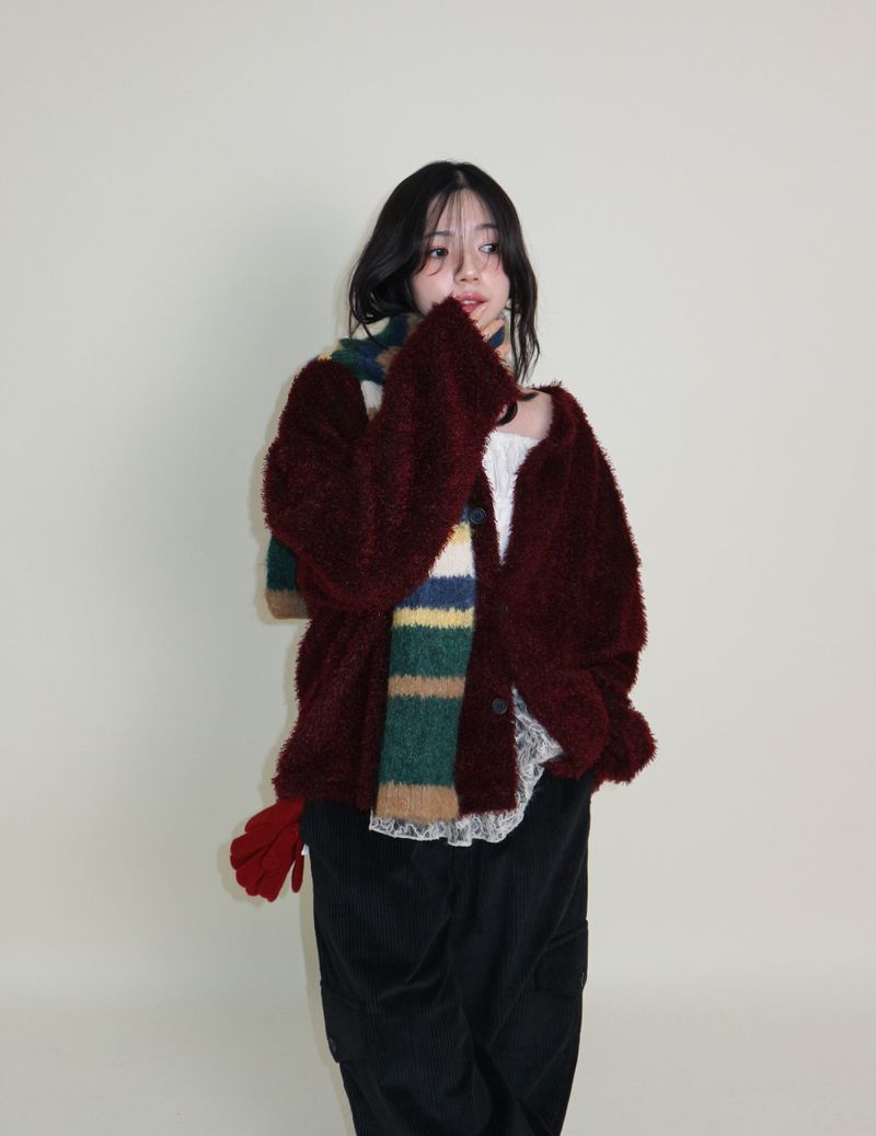 Ray Bookle Round Winter Cardigan (popularity item)