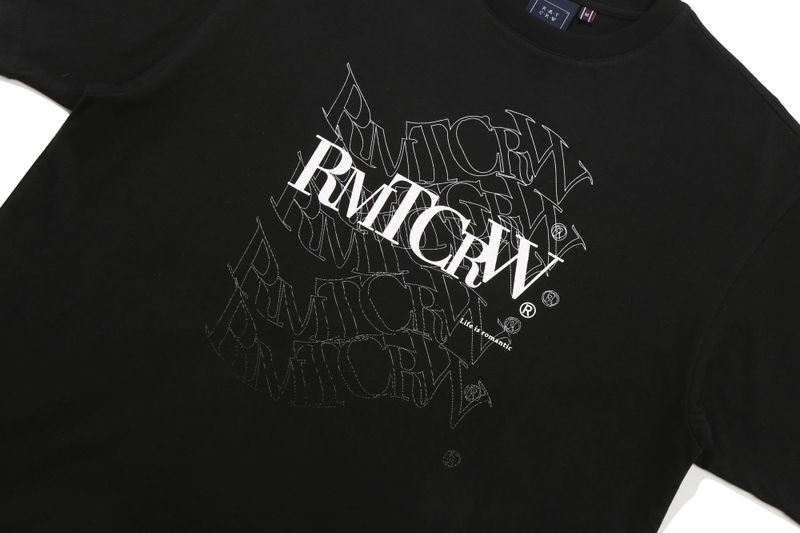 WAVE LOGO TEE SHIRT_BLACK