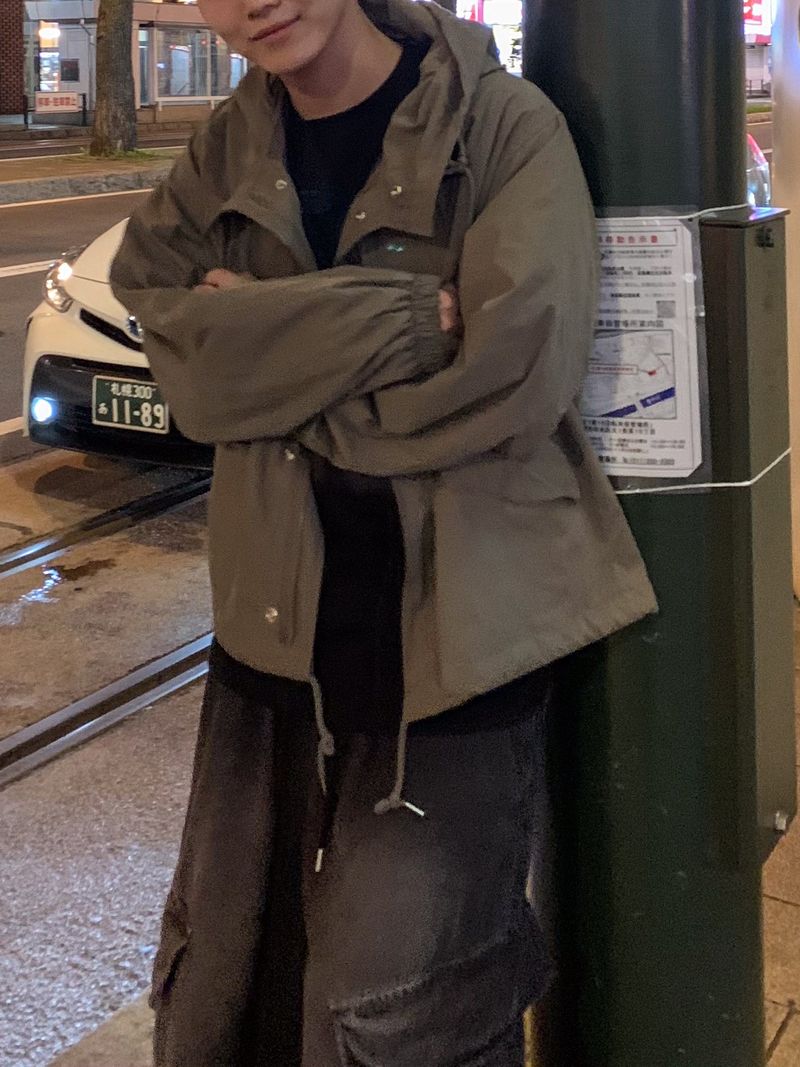 Kaz Balloon hood Utility Jacket