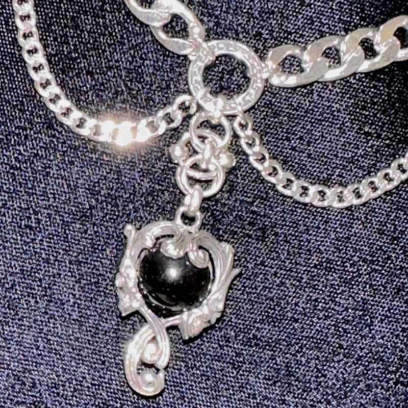 BUZZERBE(ブザービー)の「chain cape necklace Ver. 3(Accessories)」