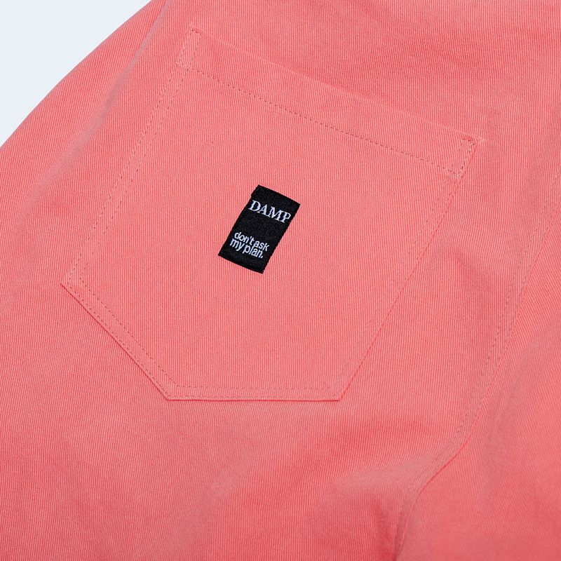 DAMP WIDE FIT ONE TUCK PANTS_PINK