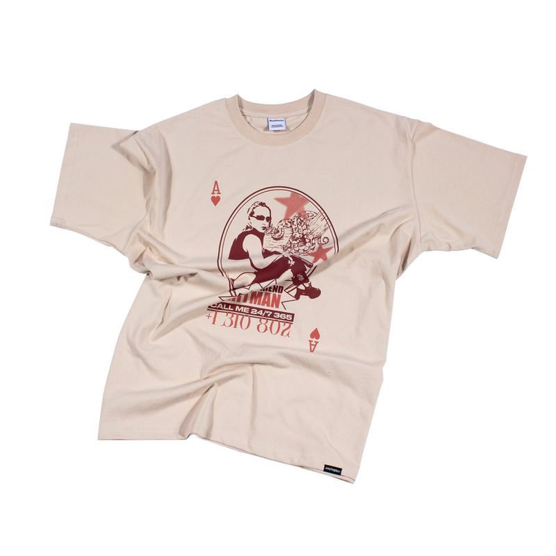 EX-BOXY T-SHIRT Beige