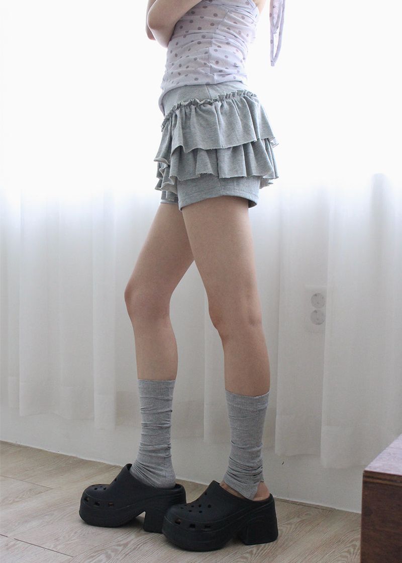 FRILL SKIRT SHORTS
