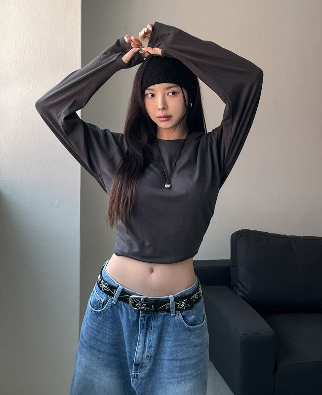 Flower stud belt