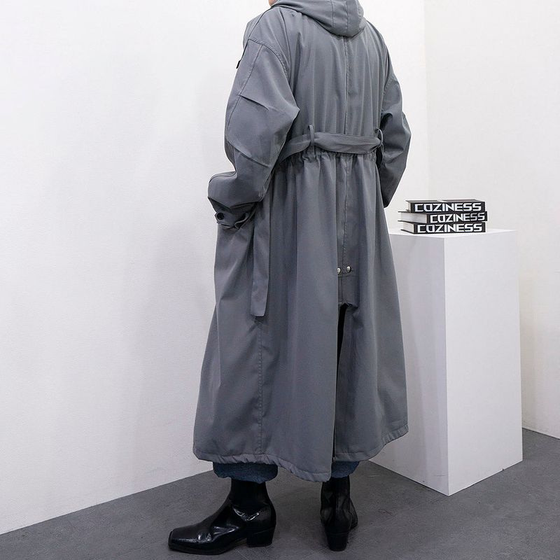 SK Maxi Bomber Jacket Hood Coat (3 colors)