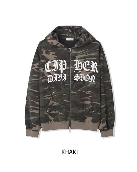 Cypher Camo Hoodie Zip-Up