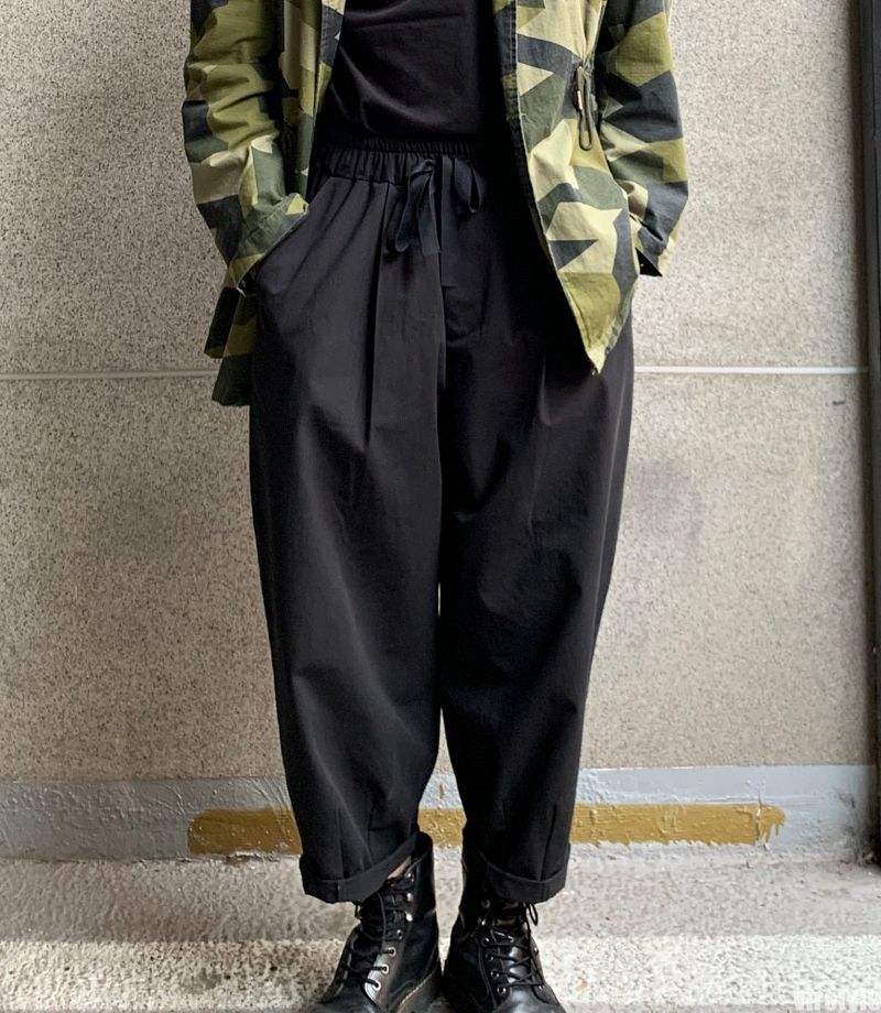 Two-Tuck Balloon Pants 3COLOR