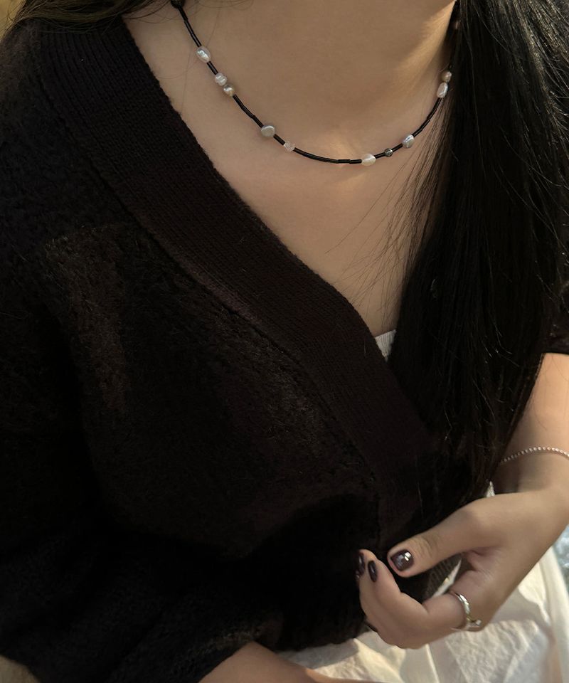 gravel necklace