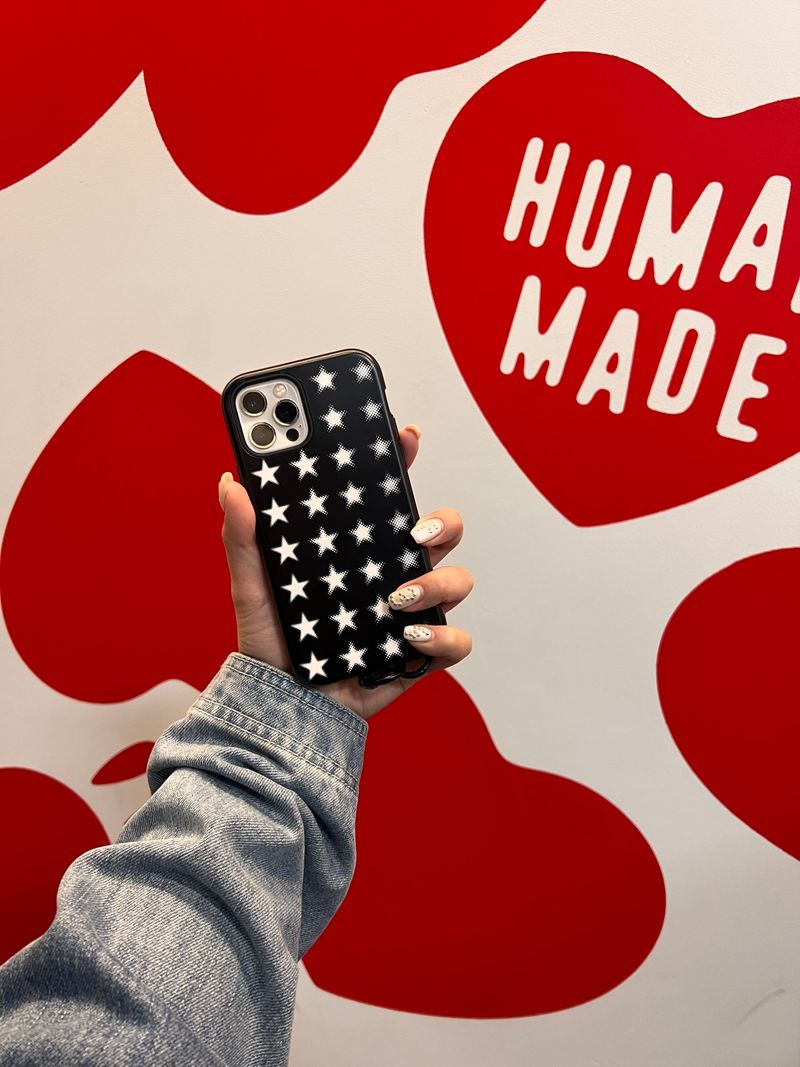 TREEFORFIVE345（ツリーフォーファイブ345）の「[BLACK] WHITE STARRR Tuff Bumper Case / TREEFORFIVE345（Smartphone Accessories）」