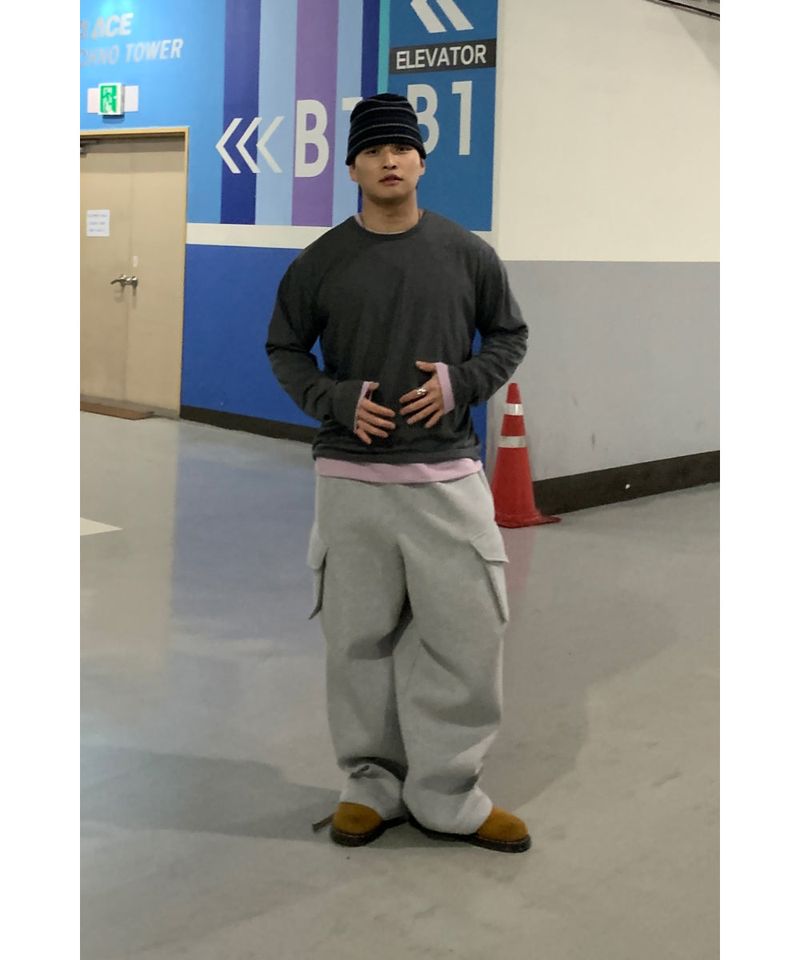 Tantan Neo Sweat Cargo Pants