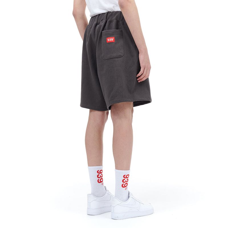 939 LOGO SWEAT SHORTS (DARK GRAY)
