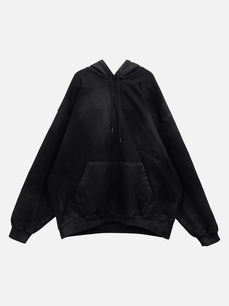 [SET] Onyx Coated Basic Hooded T-Shirt