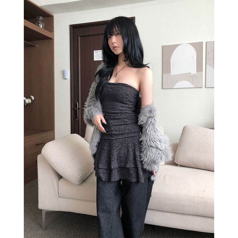 Fur Brush Cardigan