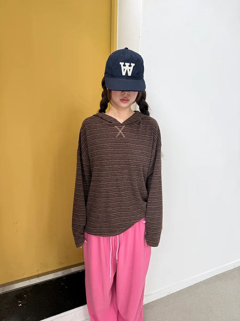 tension stripe hood T