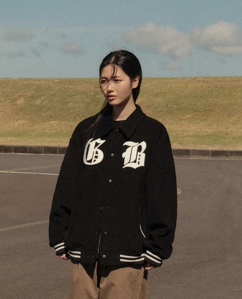 Over Logo Corduroy Jacket