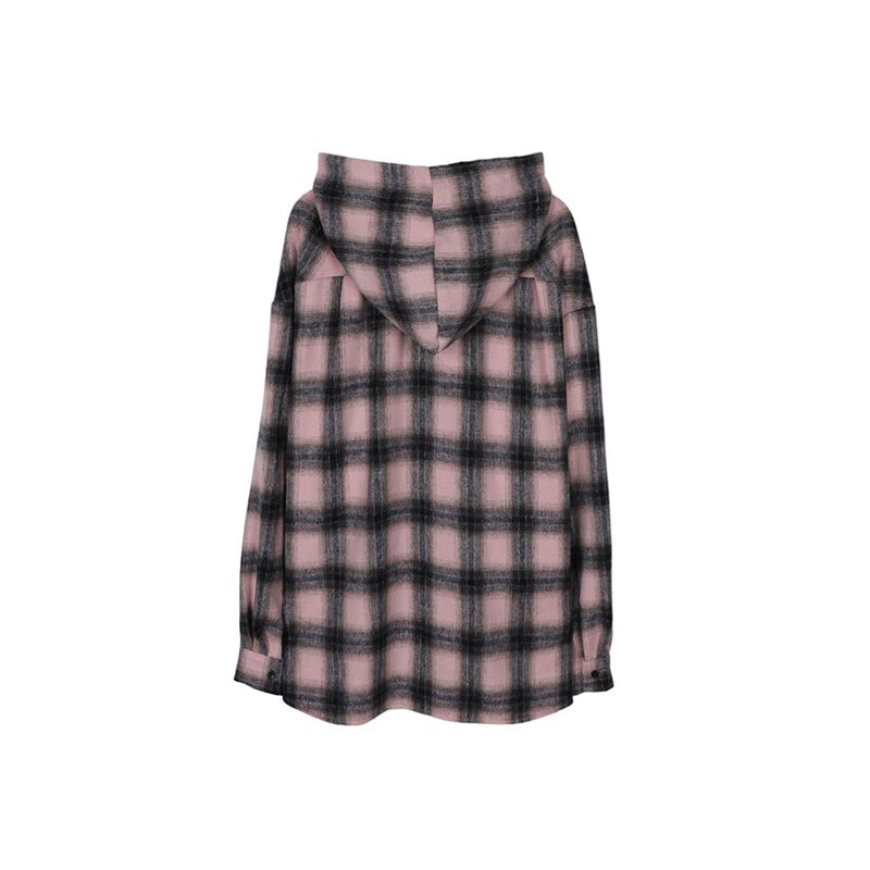 2 Low Hood Check Shirt (2color)