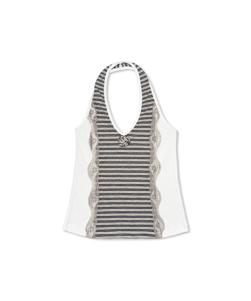 blin rose halter top (3colors)