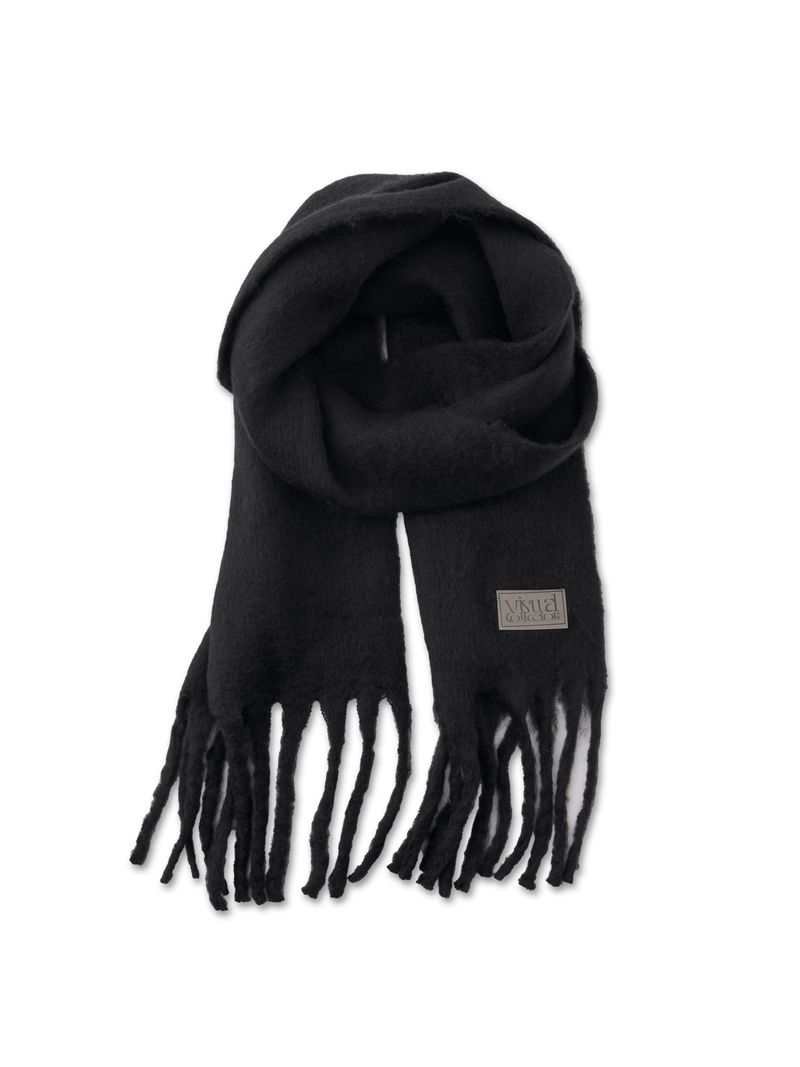 visual solid muffler [black]