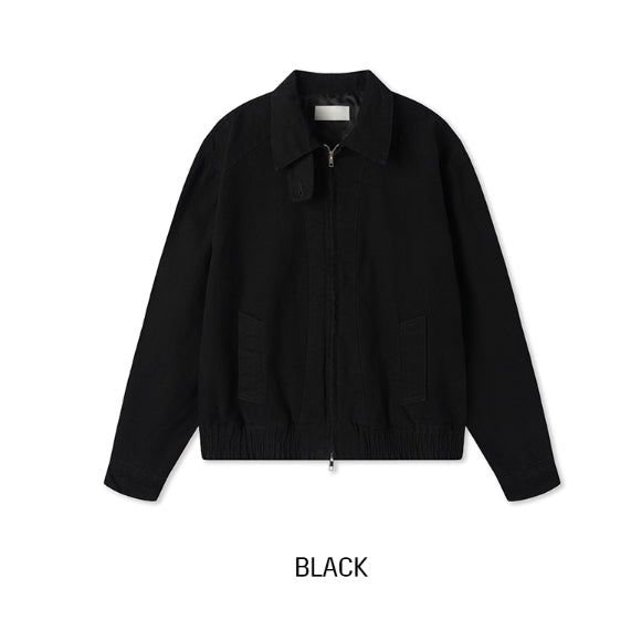 Posie Washed Cotton Blouson Jacket