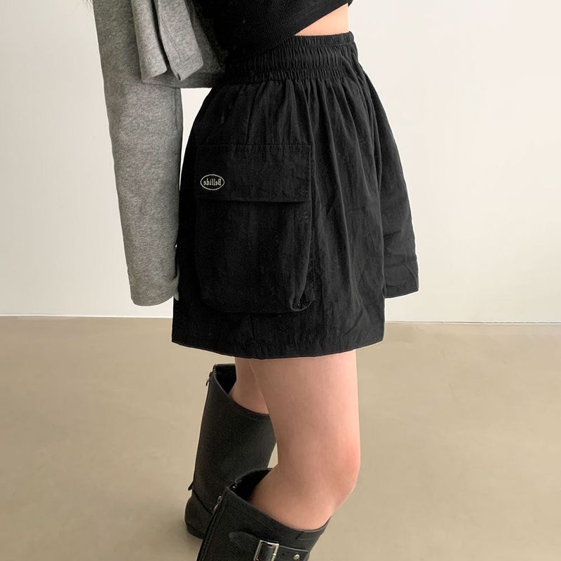 [BELLIDE MADE/2 size] biscuit cargo shorts