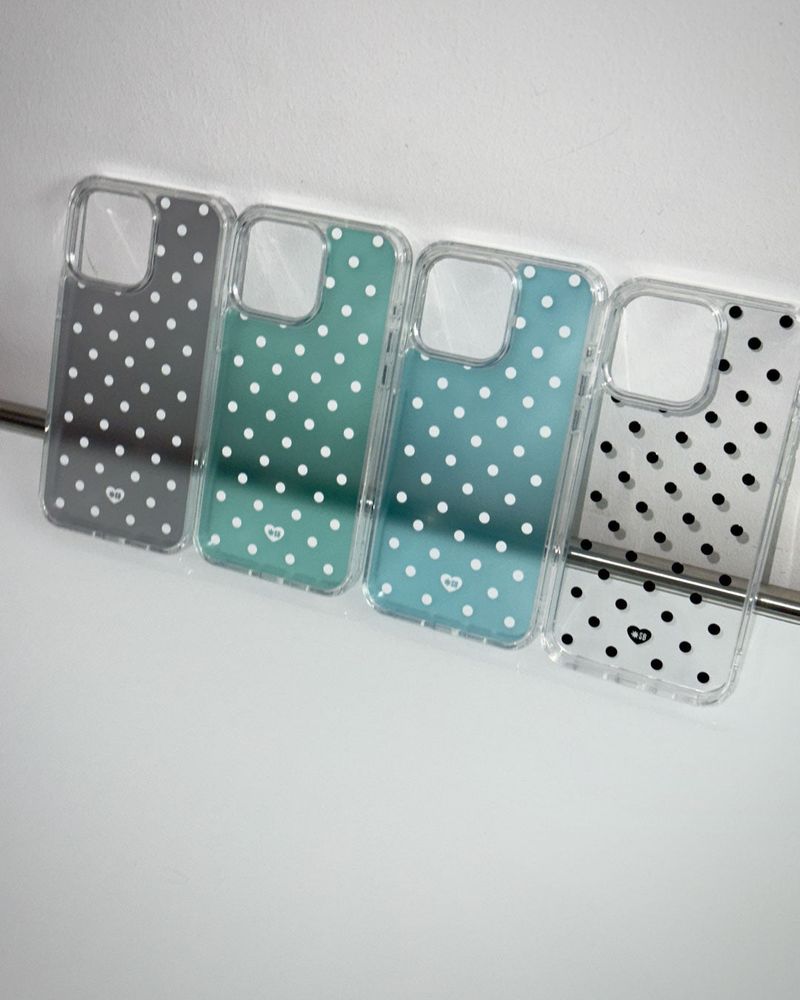 DOT JELLY Gel Hard Slim Phone Case - Mint