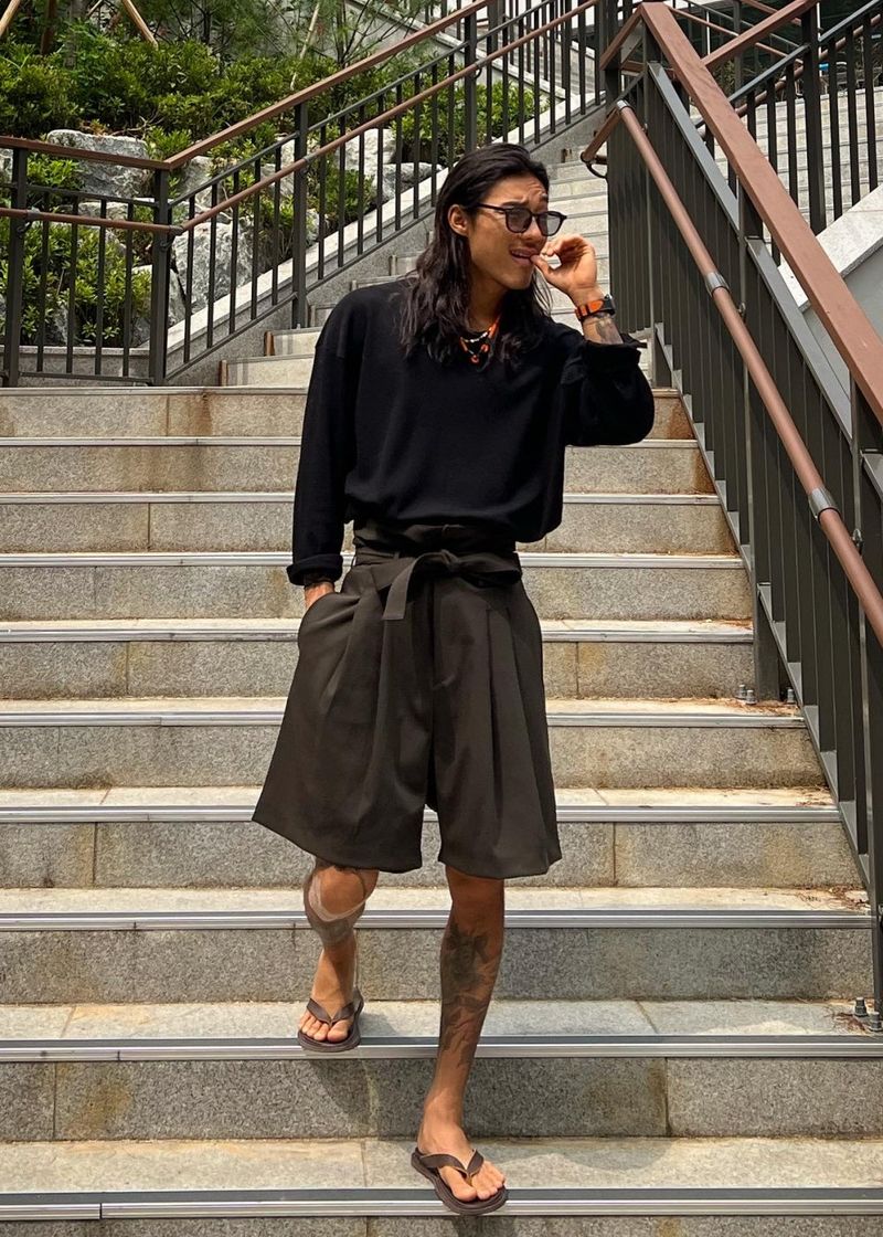 virstyle（ビルスタイル）の「ロープハーフパンツ（パンツ）」
