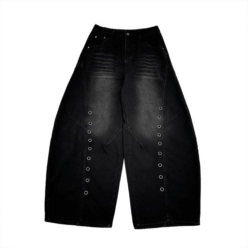 Thor Eyelet Balloon Denim